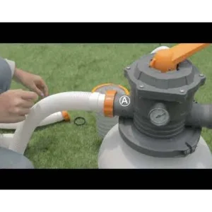 Bestway Sand Filter Pumps-2,200 gal. Above Ground Pool Sand Filter Pump