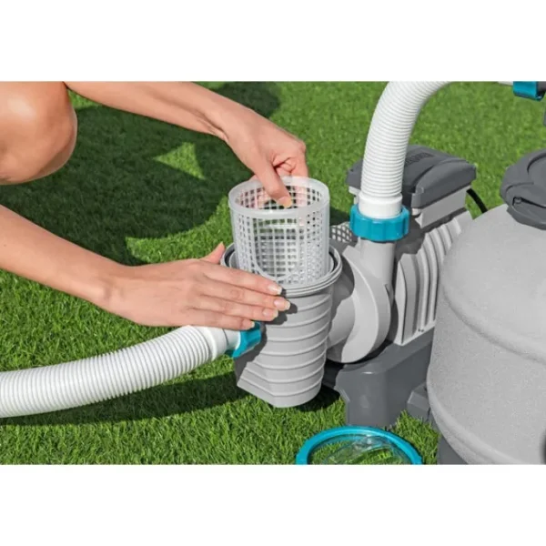 Bestway Sand Filter Pumps-2,200 gal. Above Ground Pool Sand Filter Pump