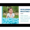 Bestway Play Balls-250 Play Balls, Light Blue