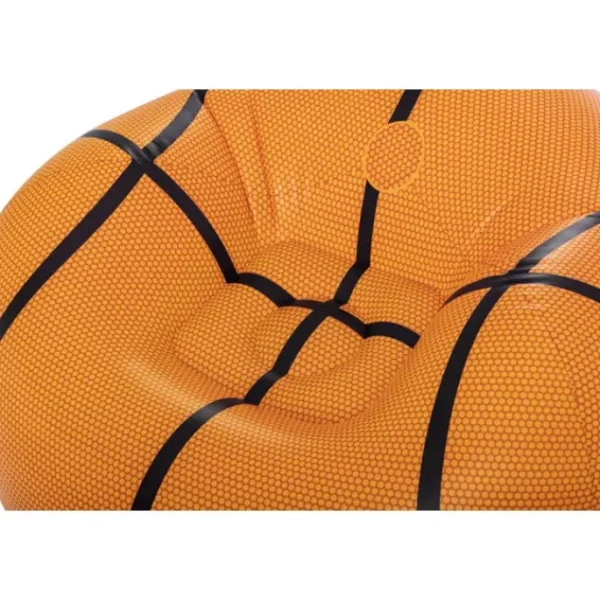 Kids Bestway Inflatable Chairs | Inflatable Kids Chairs-Beanless Basketball Kids Inflatable Chair