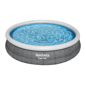Bestway Fast Set Pools-Fast Set 12’ x 30” Round Inflatable Pool Set