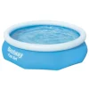 Bestway Fast Set Pools-Fast Set 10’ x 30” Round Inflatable Pool Set