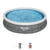 Bestway Fast Set Pools-Fast Set 12’ x 30” Round Inflatable Pool Set