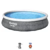 Bestway Fast Set Pools-Fast Set 13’ x 33” Round Inflatable Pool Set