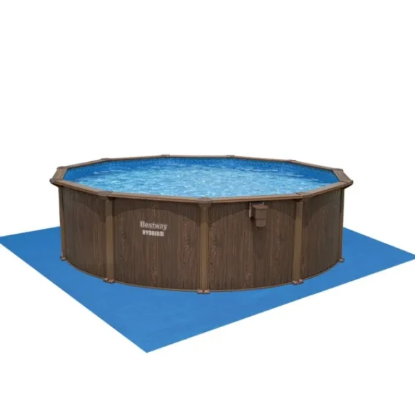 Bestway Hydrium Pools-Hydrium Steel Wall Above Ground Pool Set Round 16' x 52"