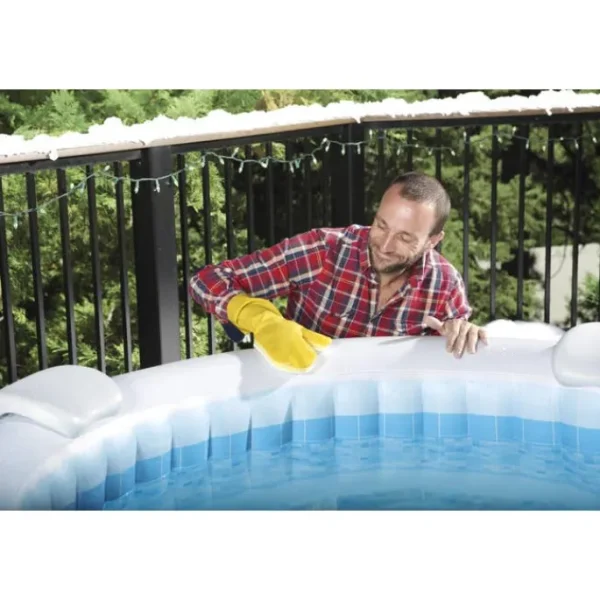 Bestway Hot Tub Maintenance Tools-SaluSpa All in One 3 Piece Cleaning Tool Set for Spa