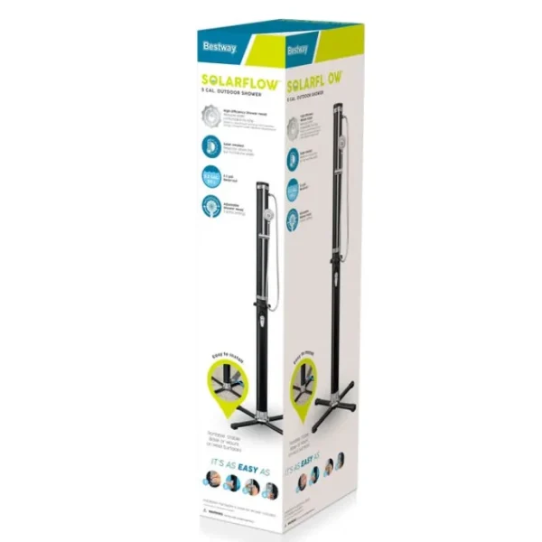 Bestway Outdoor Showers-SolarFlow 5.2 Gal. Outdoor Shower