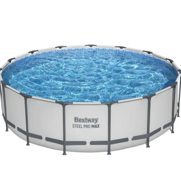 Bestway Steel Pro Max Pools-Steel Pro MAX 15' x 48" Above Ground Pool Set
