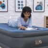 Bestway Indoor Air Mattresses-Tough Guard Air Mattress Twin 18" with Built-in AC Pump