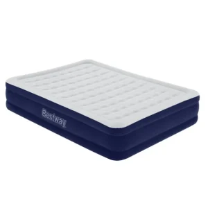 Bestway Indoor Air Mattresses-Tritech Air Mattress Queen 15" with Built-in AC Pump Included
