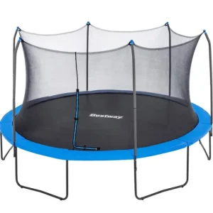 Bestway Trampolines-Xtreme Air 15 ft Outdoor Trampoline for Kids & Adults, No-Gap Enclosure, Foam-Padded Poles