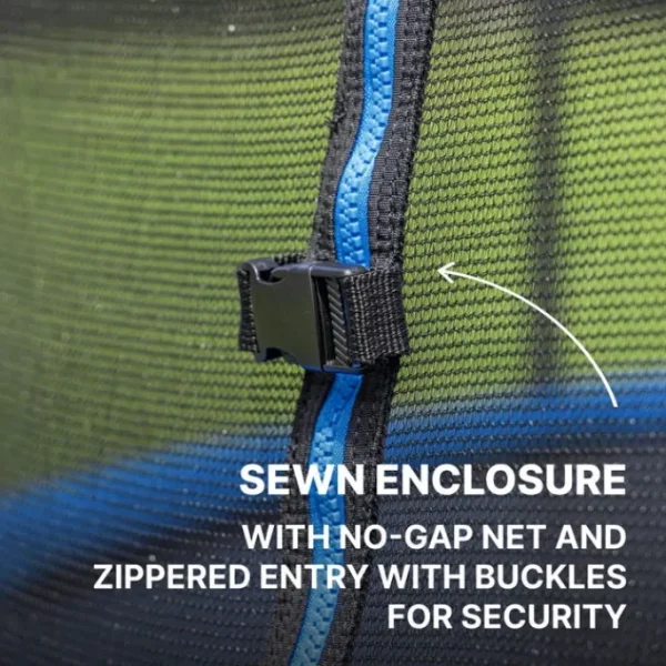 Bestway Trampolines-Xtreme Air 15 ft Outdoor Trampoline for Kids & Adults, No-Gap Enclosure, Foam-Padded Poles