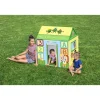 Bestway Playhouses-CoComelon Melon Patch Academy Easy-Snap Kids Play House