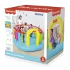 Bestway Bounce Houses-Fisher-Price Bouncetopia Multi-Color Child PVC Bouncer with Built-in Pump