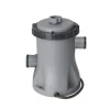 Bestway Filter Pumps-Flowclear 1,000 gal. Cartridge Filter Pump Replacement, Gray