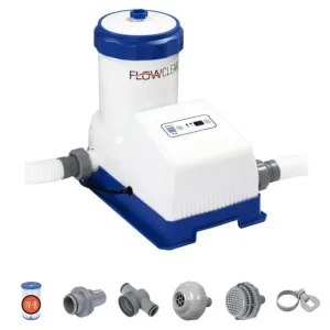 Bestway Filter Pumps-Flowclear 2000 Gal Smart Touch Wifi Above-Ground Pool Pump