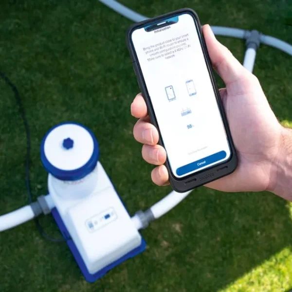 Bestway Filter Pumps-Flowclear 2000 Gal Smart Touch Wifi Above-Ground Pool Pump