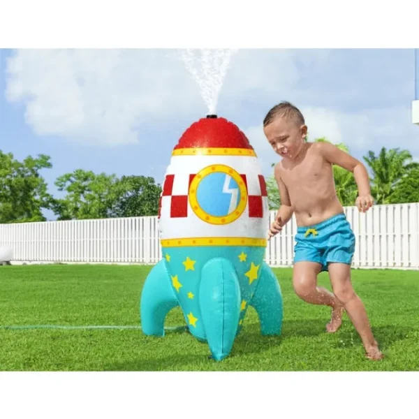 Bestway Sprinklers-H2OGO! 40 in. Space Blast Child Inflatable Sprinkler