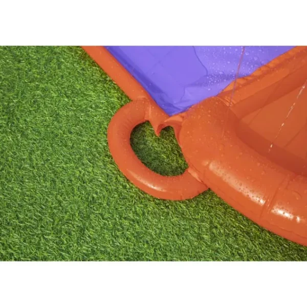 Bestway Water Slides-H2OGO! 16' Triple Water Slide with Sponge Soakers Toys and Three Riders