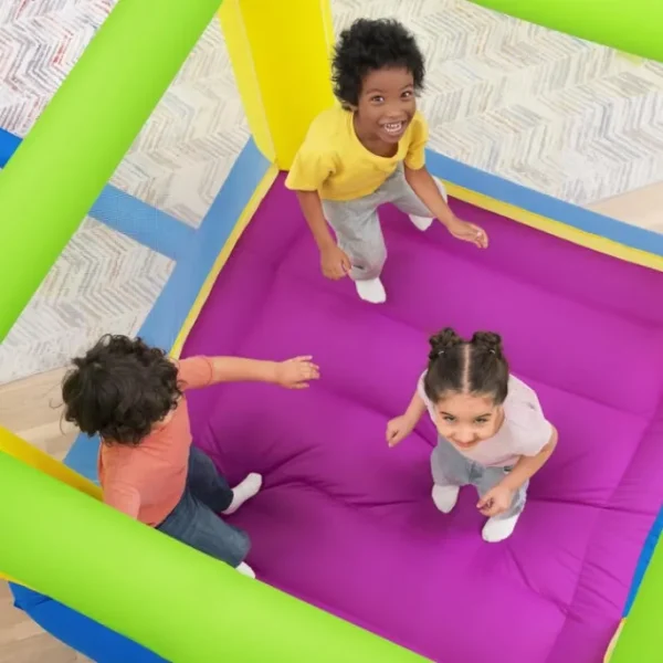 Bestway Bounce Houses | Bounce Houses-H2OGO!® Castletopia Kids Outdoor Inflatable Mega Bouncer 6'10", 3 Years and up