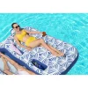 Bestway Pool Floats | Pool Lounges-H2OGO! Comfort Plush 2-Person Double Pool Lounge Float
