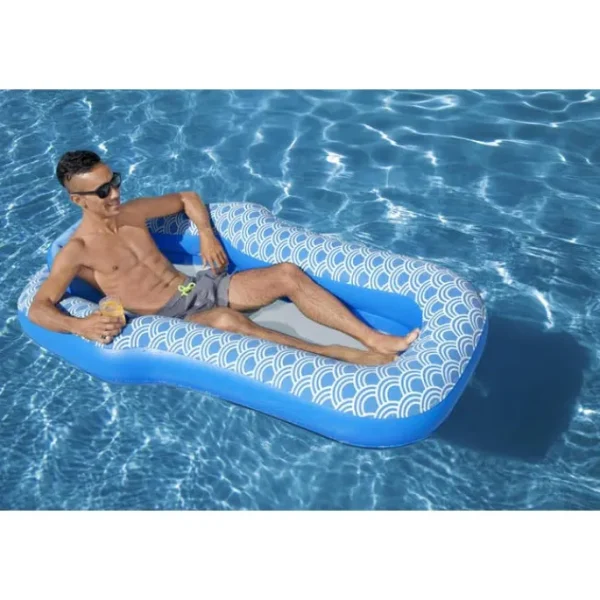 Bestway Pool Floats | Pool Lounges-H2OGO! Comfort Plush Pool Lounge Float 70"