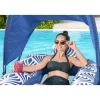 Bestway Pool Floats | Pool Lounges-H2OGO! Comfort Plush Shaded Pool Lounge Float