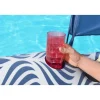 Bestway Pool Floats | Pool Lounges-H2OGO! Comfort Plush Shaded Pool Lounge Float
