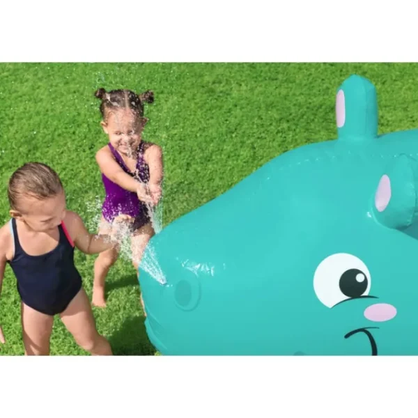 Bestway Sprinklers-H2OGO! Jumbo Hippo Kids Inflatable Sprinkler