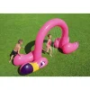 Bestway Sprinklers-H2OGO! Jumbo Pink Flamingo Inflatable Child Stationary Sprinkler Arch