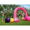 Bestway Sprinklers-H2OGO! Jumbo Pink Flamingo Inflatable Child Stationary Sprinkler Arch