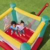 Bestway Bounce Houses | Bounce Houses-H2OGO!® Jump and Soar Kids Inflatable Outdoor Mega Bouncer 5'7"