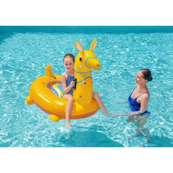 Bestway Kiddie Floats | Pool Floats-H2OGO! Llama Kiddie Ride-On Pool Float