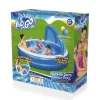 hogo_quot_x_quot_summer_d_2.webp Bestway Kiddie Pools-H2OGO! 7'11" x 55" Summer Days Inflatable Round Kiddie Pool with UV Careful Sunshade