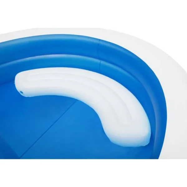 hogo_quot_x_quot_summer_d_7.webp Bestway Kiddie Pools-H2OGO! 7'11" x 55" Summer Days Inflatable Round Kiddie Pool with UV Careful Sunshade