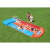 hogo_triple_water_slide_w_1.webp Bestway Water Slides-H2OGO! Triple Water Slide with Tsunami Splash Ramp 16'