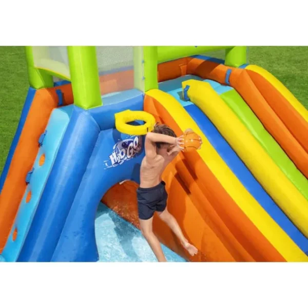 Bestway Mega Water Parks-H2OGO! Wild Tide Kids Inflatable Water Park 8’8”