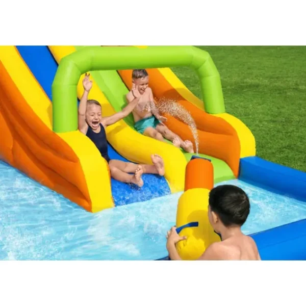 Bestway Mega Water Parks-H2OGO! Wild Tide Kids Inflatable Water Park 8’8”