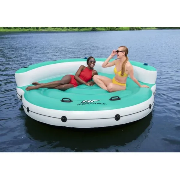 Bestway Islands-Hydro-Force Kick Back 5-Person Inflatable Party Island 9’