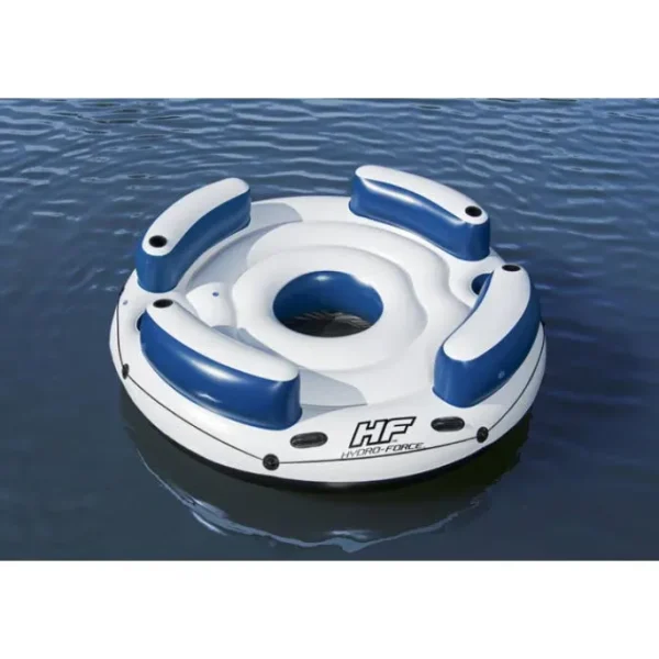Bestway Islands-Hydro-Force Lazy Dayz 4-Person Inflatable Party Island 7’10”