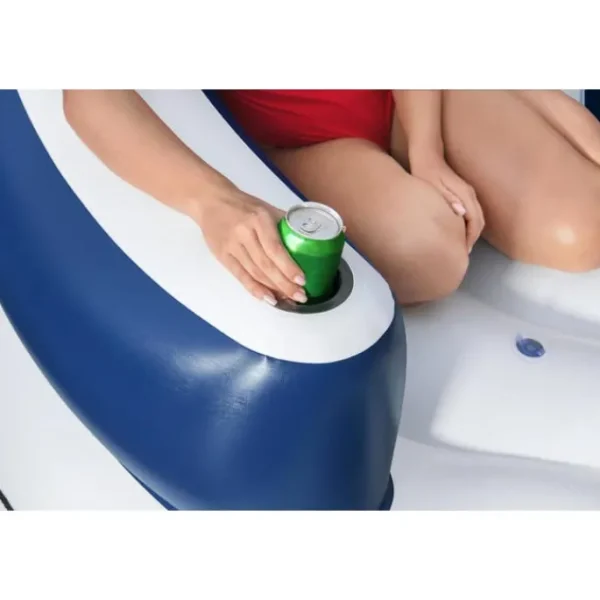 Bestway Islands-Hydro-Force Lazy Dayz 4-Person Inflatable Party Island 7’10”