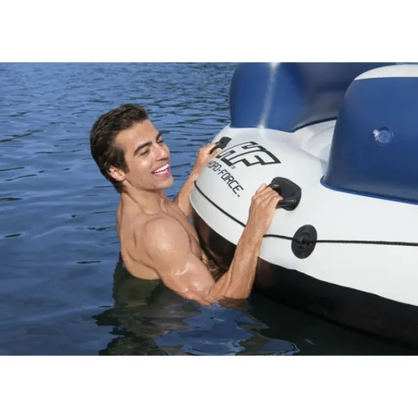 Bestway Islands-Hydro-Force Lazy Dayz 4-Person Inflatable Party Island 7’10”