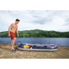 Bestway Rafts-Hydro-Force Treck X2 Inflatable Raft Set 8'4"