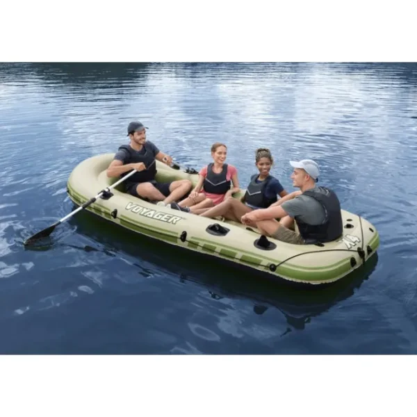 Bestway Rafts-Hydro-Force Voyager X4 Inflatable Raft Set 11'6"