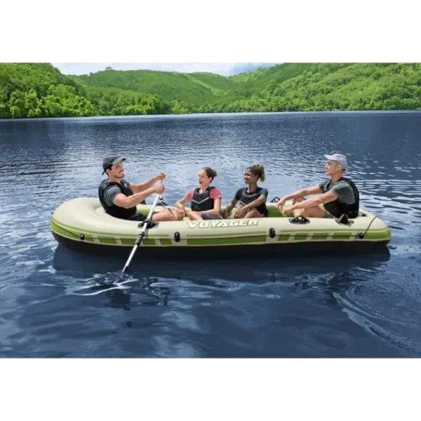 Bestway Rafts-Hydro-Force Voyager X4 Inflatable Raft Set 11'6"