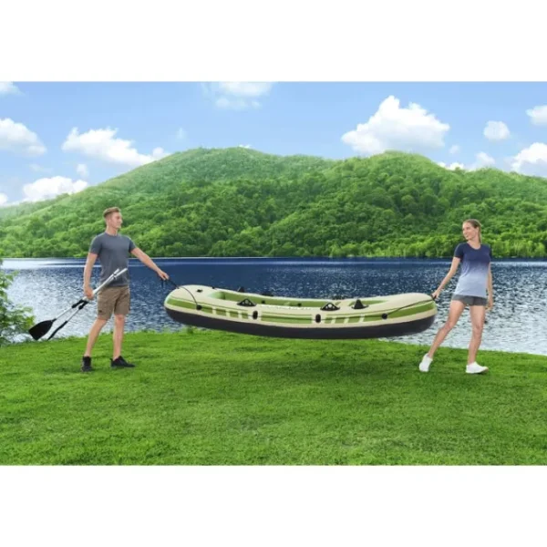 Bestway Rafts-Hydro-Force Voyager X3 Inflatable Raft Set 9'8"