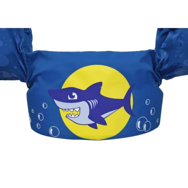 Bestway Puddle Jumper Life Jackets-Puddle Jumper Blue Fabric Kids Swim Flotation Vest with Armbands