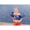 Bestway Puddle Jumper Life Jackets-Puddle Jumper Deluxe Fabric Kids Swim Vest with Armbands