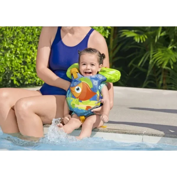 Bestway Puddle Jumper Life Jackets-Puddle Jumper Fabric Infant Hydro Swim Vest