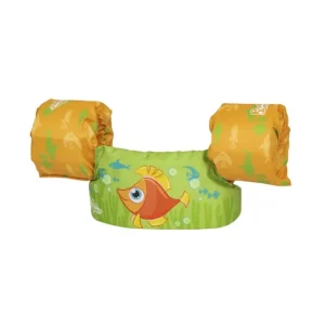 Bestway Puddle Jumper Life Jackets-Puddle Jumper Fabric Kids Deluxe Swim Vest with Armbands